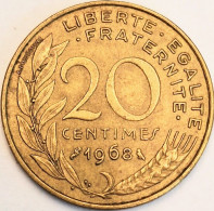 France - 20 Centimes 1968, KM# 930 (#4254) - 20 Centimes