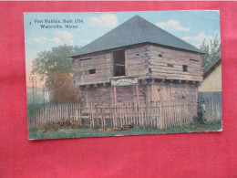 Fort Halifax. Built 1754 Waterville  Maine >     Ref 6383 - Sonstige & Ohne Zuordnung