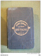 Guides Diamant Joanne Bretagne 1881 Voyage Cartes Plans Publicité Jersey Guernesey Publicités Guide - Geographie