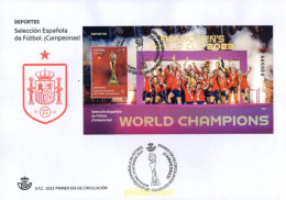 723285 MNH ESPAÑA 2023 SELECCIÓN ESPAÑOLA DE FÚTBOL. ¡CAMPEONAS! FIFA - Neufs