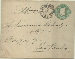 Postzegels > Amerika > Brazilië > Postwaardestukken Briefomslag Gebruikt (16812) - Postal Stationery