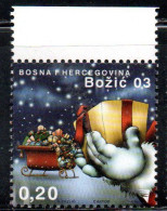 BOSNIA HERZEGOVINA ERZEGOVINA 2003 CHRISTMAS NATALE NOEL WEIHNACHTEN NAVIDAD 0.20 MNH - Bosnia Herzegovina