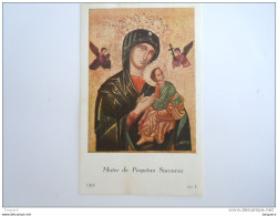Image Pieuse Holy Card Notre Dame Du Perpetuel Secours  Maria De Perpetuo Succursu Gebed Impr. Hengelo - Andachtsbilder