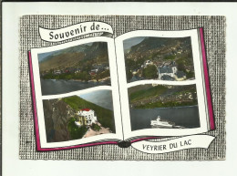 74 . VEYRIER  DU LAC . MULTIVIE SUR LIVRE OUVERT . - Veyrier