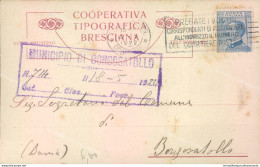 Aa504 Cartolina Commerciale Brescia Citta' 1900 - Brescia