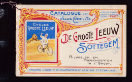 DDGG 006 -- BELGIQUE VELO - Catalogue Des Cycles " DE GROTE LEEUW " à SOTTEGEM - Aussi Marques SWIFT Et DELTA - Radsport