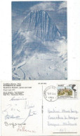 Mountaineering Alpamayo Cordillera Blanca Perù Off.Pcard By Busnelli Italy Exp.1975 With 7 Crew Hansigns - Alpinisme