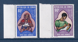 Congo - YT N° 263 Et 264 ** - Neuf Sans Charnière - 1970 - Ongebruikt