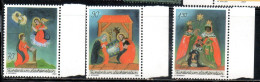 LATVIA LETTLAND LETTONIA LATVIJA 2002 CHRISTMAS NATALE NOEL WEIHNACHTEN NAVIDAD COMPLETE SET SERIE COMPLETA MNH - Letland