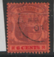 Mauritius  1900  SG  146  6c Fine Used - Mauricio (...-1967)