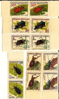 ** 1279-84 Czechoslovakia Beetles 1962 - Autres & Non Classés