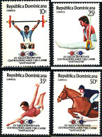 729472 HINGED DOMINICANA 1986 15 JUEGOS DEPORTIVOS CENTROAMERICANOS Y DEL CARIBE - Dominicaanse Republiek