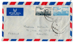 TB 4762 - 1952 - LSC - Lettre Par Avion De BEYROUTH ( Liban ) Pour NANTES ( France ) - Libanon