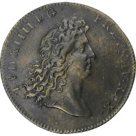 France, Jeton, Louis XIV, La Flandre Subjuguée, 1677, Cuivre, TTB - Autres & Non Classés