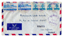 TB 4766 - 1953 - LSC - Lettre Par Avion De BEYROUTH ( Liban ) Pour NANTES ( France ) - Libanon