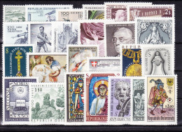 Österreich Jahrgang 1967 Mit 1231-1255 Postfrisch MNH #HR296 - Autres & Non Classés