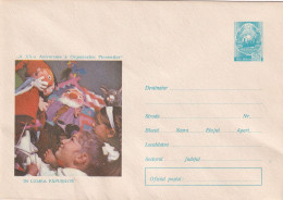 A24531- SCOUTS ANIVERSARY PIONEERS IN LUMEA PAPUSILOR Cover Stationery 1969 - Interi Postali