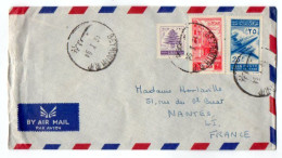 TB 4769 - 1954 - LSC - Lettre Par Avion De BEYROUTH ( Liban ) Pour NANTES ( France ) - Liban