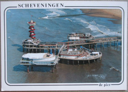 HOLLAND NETHERLAND SCHEVENINGEN BOULEVARD SEEBRUCKE POSTCARD CARTOLINA ANSICHTSKARTE CARTE POSTALE POSTKARTE CARD KARTE - Scheveningen