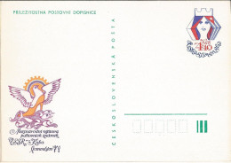 CDV 188 Czechoslovakia International Exhibition Of Czechoslovakian And Cuba 1979 Shoe Dolphin - Exposiciones Filatélicas