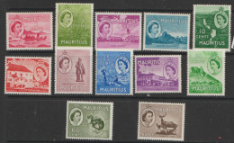 Mauritius  1963  SG  293-303  Mounted Mint - Maurice (...-1967)