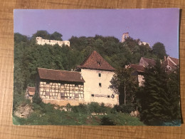 FERRETTE Les Ruines Du Chateau Et Maisons Typiques - Ferrette