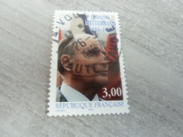 François Mitterand (1916-1996) Président - 3f. - Yt 3042 - Multicolore - Oblitéré - Année 1997 - - Gebraucht