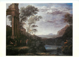 Art - Peinture - Claude Lorrain - Landscape With Ascanius Shooting The Stag Of Sylvia - Carte Neuve - CPM - Voir Scans R - Malerei & Gemälde