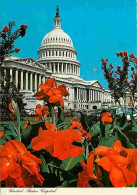 Etats Unis - Washington - Capitol - Fleurs - Automobiles - Carte Neuve - CPM - Voir Scans Recto-Verso - Washington DC