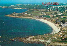 29 - Plougasnou - La Plage De Saint Samson - Vue Aérienne - Voir Scans Recto Verso  - Plougasnou