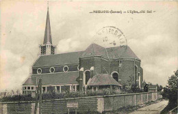 80 - Moislains - L'Eglise - Correspondance - CPA - Oblitération Ronde De 1933 - Voir Scans Recto-Verso - Moislains