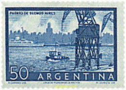 729477 MNH ARGENTINA 1954 SERIE CORRIENTE - Neufs