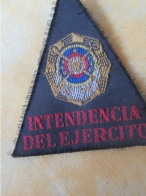 "INTENDENCIA  Del EJERCITO / Espagne /avec Insigne Brodé/Corps Des Intendants De La Marine/Fin XXème           ET631 - Scudetti In Tela