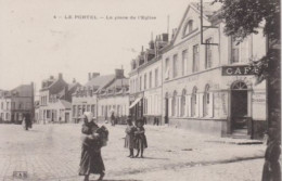 62 LE PORTEL  -  La Place De L'Eglise  - - Le Portel