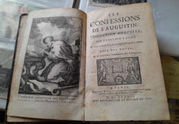 Les Confessions De S. Augustin 1686 Chez Coignard - Antes De 18avo Siglo