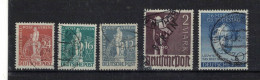 5 VALEURS BERLIN OBLITEREES DIVERSES ( Lot Rfa 075 ) - Usados