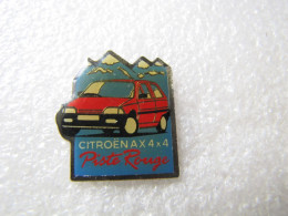 PIN'S   CITROEN  AX  4X4  PISTE ROUGE - Citroën