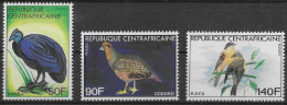 CENTRAFRIQUE - OISEAUX - N° 476 A 478 - NEUF** MNH - Sonstige & Ohne Zuordnung