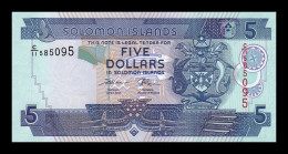 Islas Salomón Solomon 5 Dollars 2018 Pick 26d Sc Unc - Isola Salomon