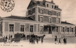 Beaune (Côte D'Or) La Gare Extérieure, Calèches - Carte LL N° 6 Non écrite - Stazioni Senza Treni