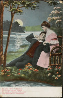 COUPLE 1907 "Mise En Scène" Poème - Couples