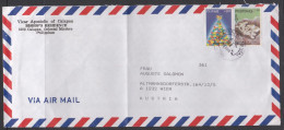 001235/ Philippines Airmail Cover 1989 To Austria - Philippinen