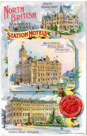 GB, Edinburgh/Glasgow/Perth, North British Railway Co.'s Hotels, 1912 Gebr. AK - Sonstige & Ohne Zuordnung