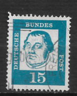 ALLEMAGNE FÉDÉRALE  N°   224 " LUTHER " - Used Stamps