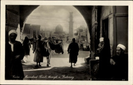 CPA Kairo Ägypten, Mamelouk Tombs Through A Gateway - Other & Unclassified