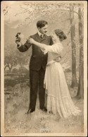 COUPLE EN SCÈNE 1905 "Anticipation" - Paare