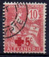 Alexandrie - 1915 -  Croix Rouge   -  N° 34 - Oblit - Used - Oblitérés