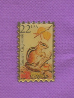 Rare Pins Ecureuil Timbre Poste Usa L374 - Postwesen