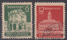 SBZ 64-65 Wiederaufbau Dresden - Zwinger & Rathaus - Gebraucht