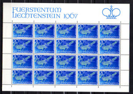 1967  Légendes, Europa , 3 Feuillets De 20 Tp Des  Y&T. 422 – 423 – 424 - 425**, PRIX POSTE  44,- CHF - Unused Stamps